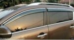 Fit 2011-2020 Jeep Grand Cherokee Clip-On Chrome Trim Vent Window Visors Rain Sun Wind Guards Shade Deflectors - Image 2