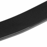 Fit 2014-2017 Infiniti Q50 Sedan Front Bumper Lip Spoiler Cover (Carbon Fiber Print) - Image 2