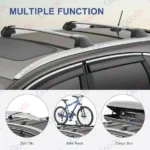 Fit 2012-2016 Honda CRV CR-V Black OE Factory Style Roof Rack Cross Bar - Image 8