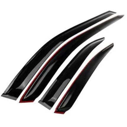 Fit 2013-2017 Subaru Crosstrek XV OE Style Vent Window Visors Rain Sun Wind Guards Shade Deflectors
