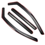 Fit 2014-2023 Jeep Cherokee In-Channel Vent Window Visors Rain Sun Wind Guards Shade Deflectors - Image 4