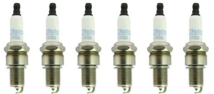 Spark Plugs 6 Pack Acdelco Double Platinum 41802 - Image 1