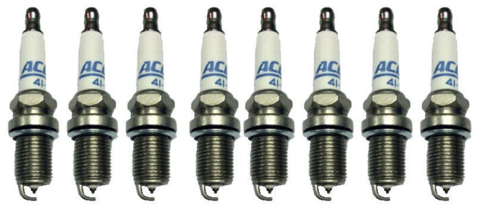 Spark Plugs 8 Pack Acdelco Double Platinum Finewire 41971 Commodore V8 5.7 & 6.0 - Image 1