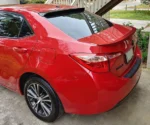 Fit 2020-2021 Toyota Corolla 4 Door Sedan Roof Spoiler Wing (Gloss Black) - Image 4