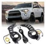 Fit 2014-2021 Toyota 4Runner DRL Turn Signal LED Daytime Running Light Fog Lamps