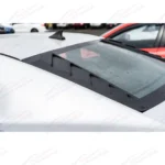For Chevy Chevrolet Camaro 5th 2010-2015 Matte Black Sunshade Rear Window Louver - Image 2