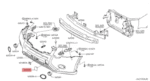 Cover - Front Bumper Bracket 622A0-3UB0H for Nissan X-Trail T31 Tow Hook Cover - Image 2