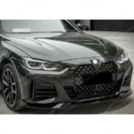 Fits 2021-2024 BMW G22/G23 430i/M440i CS Style Carbon Fiber Print Front Lip Spoiler - Image 4