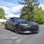 Fits 2021-2025 BMW G22/G23 430i/M440i CSL Style Real Carbon Fiber Front Lip Spoiler - Image 11