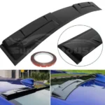 Fit 2018-2023 Honda Accord Rear Window Visor Roof Spoiler Wing (Gloss Black) - Image 3