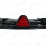 Fit 2018-2023 Honda Accord Sport Rear Diffuser Spoiler w/ LED Brake Light (Carbon Fiber Print) - Image 13