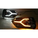 For Hyundai Accent Solarius 2017-2019 LED Daytime Day Fog Lights DRL Signal Lamp - Image 9