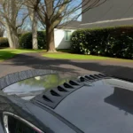 Fits Acura TSX 2004-2008 Rear Shark Fin Roof Trunk Car Vortex Generator Gloss Black Spoiler Wing - Image 2