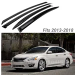 Fit 2013-2018 Nissan Altima Out-Channel Vent Window Visors Rain Sun Wind Guards Shade Deflectors - Image 3