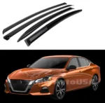 Fit 2019-2023 Nissan Altima Vent Window Visors Rain Sun Wind Guards Shade Deflectors