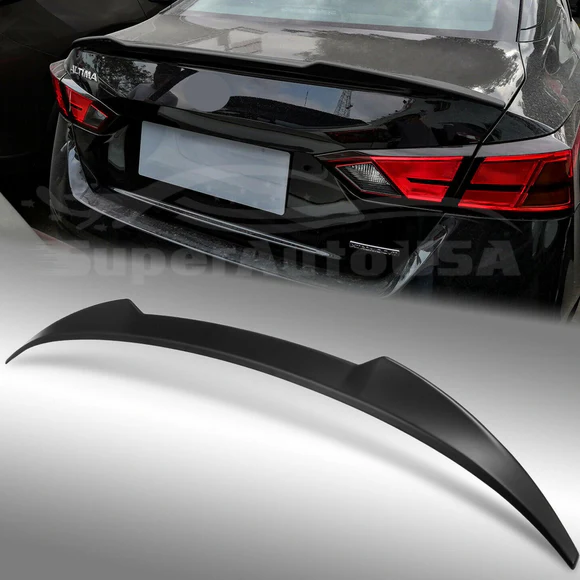 Altima_1.webp Fit 2019-2021 Nissan Altima Rear Trunk Spoiler Wing (Unpainted / Matte Black) - Image 1