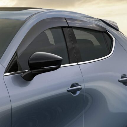 Weathershields Door Visor Set BEMF-V3-700 for Mazda 3 BP Hatch