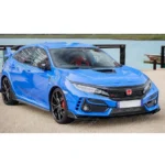 Fit for 2017-2021 Honda Civic Type R FK8 Hatchback Matte Black Carbon Pattern Front Bumper Lip - Image 4