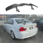 Fit BMW 3-Series M3 GT Style Primed Matte Black Rear Trunk Wings Spoiler