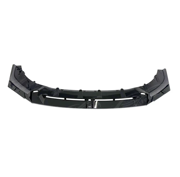 Fit 2023-2024 BMW 5 Series G60 M-Sport Pack Gloss Black Front Bumper Lip Spoiler - Image 6