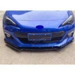For 2013-2016 BRZ FR-S GT86 CS Sport Front Bumper Lip Spoiler (Carbon Fiber Print) - Image 2