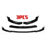 For 2013-2016 BRZ FR-S GT86 CS Sport Style Front Bumper Lip Spoiler (Gloss Black) - Image 2