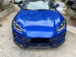 For Subaru BRZ 2022-2024 Real Carbon Fiber Front Bumper Lip Spoiler Splitter - Image 4