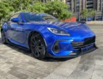 For Subaru BRZ 2022-2024 Real Carbon Fiber Front Bumper Lip Spoiler Splitter - Image 7