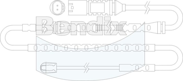 Bendix BWS1089 Electric Wear Sensor - Image 1