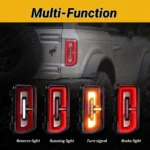 Fits Ford Bronco 2021-2024 Full LED Tail Lights Sequential Assembly - Image 13