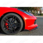 Fits Corvette C7 Stage 2 Front Lip Side Skirts Rear Spoiler Full Body Kit - Image 36