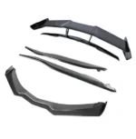 Fits 14-19 Corvette C7 Stage 2.5 ZR1 Style Front Lip Side Skirts Rear Spoiler Full Aero Kit