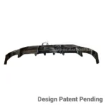 Fit 2018-2023 Toyota Camry Rear Bumper Lower Diffuser Spoiler with LED Light (Carbon Fiber Print) - Image 3