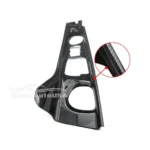 Fits 2018-2022 Toyota C-HR CHR Gear Shift Box Panel Cover Trim (Carbon Fiber Print) - Image 2