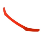 Fits 2017-2021 CIVIC Hatchback & Si HFP Front Bumper Lip Spoiler (Glossy Red) - Image 4