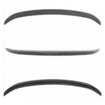 Fit 2014-2019 Toyota Corolla OE Style Rear Trunk Spoiler Wing (Unpainted / Matte Black) - Image 2