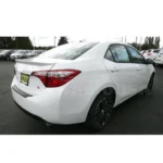 Fit 2014-2019 Toyota Corolla OE Style Rear Trunk Wing Spoiler Primed (Super White) - Image 3