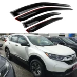 Fit 2017-2023 Honda CR-VCRV 3D Mugen Style Vent Window Visors Rain Sun Wind Guards Shade Deflectors