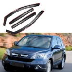 Fit 2007-2011 Honda CRV In-Channel Vent Window Visors Rain Sun Wind Guards Shade Deflectors