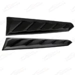 For 6th Gen Chevy Chevrolet Camaro 2016-2023 Matte Black Sunshade Rear Window Louver - Image 2