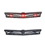 Fit for 2016-21 Chevrolet Camaro ZL1 Trims Front Upper Bumper Grille LED (Black) - Image 5
