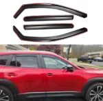Fits 2023-2024 Mazda CX-50 In-Channel Window Visors Rain Guards Shade Deflectors