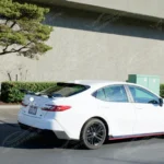Fit 2025-2027 Toyota Camry Rear Trunk Spoiler ABS Painted (Gloss Black) - Image 2