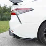 Fit 2018-2024 Toyota Camry TRD Style LED Brake Light Gloss Black Rear Diffuser & Corner Splitters - Image 14