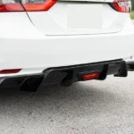 Fit 2018-2024 Toyota Camry TRD Style LED Brake Light Gloss Black Rear Diffuser & Corner Splitters - Image 15