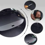 Fits 2016-2023 Honda Pilot Luggage Rear Trunk Retractable Tonneau Cargo Cover (Black) - Image 3