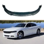 Fits 2011-2023 Dodge Charger SXT Black Front Bumper Lip Spoiler