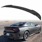 Fits 2011-2023 Dodge Charger Hellcat SRT Rear Spoiler Wing (Unpainted / Matte Black) - Image 3