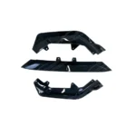 Fits 2022-2024 Honda Civic Gloss Black Front Bumper Lip Spoiler Splitter - Image 5