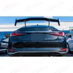 For 2006-2023 Lexus ES F Sport VIP GT Style Glossy Black Rear Trunk Spoiler Wing - Image 5